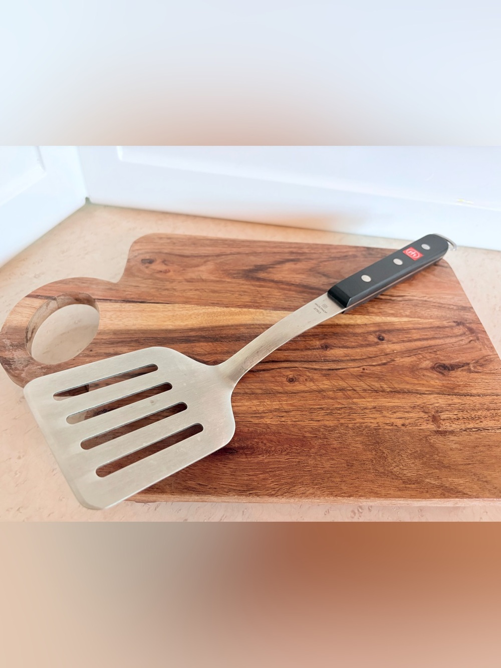 Wusthof 14” Slotted Spatula used for Grilling, Baking, Cooking Cruisine